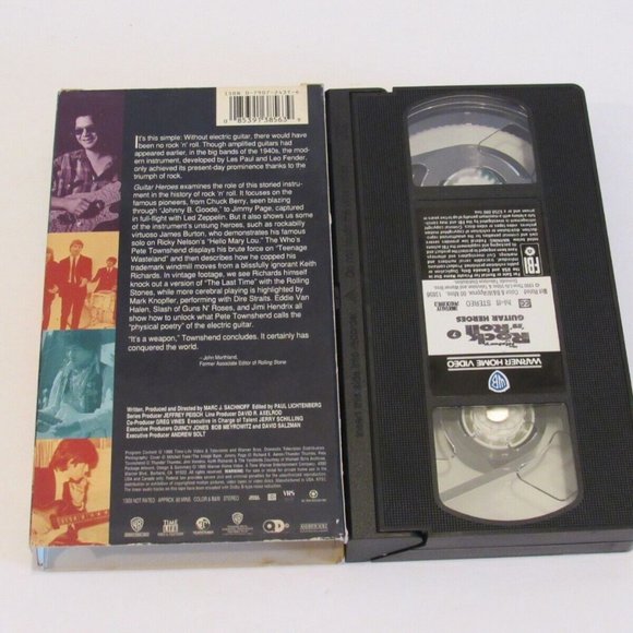 Van Halen Live Right Here Right Now - Guitar Style - Guitar Heroes VHS Lot of 3 - Picture 5 of 8